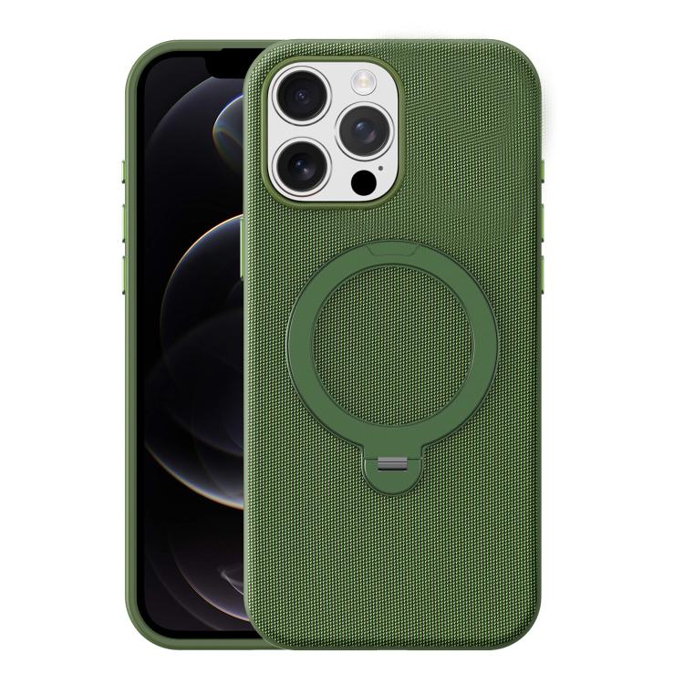 Custodia magnetica per telefono Tech Fabric con supporto girevole a 360°., For iPhone 13, For iPhone 12, For iPhone 12 Pro Max, For iPhone 12 Pro