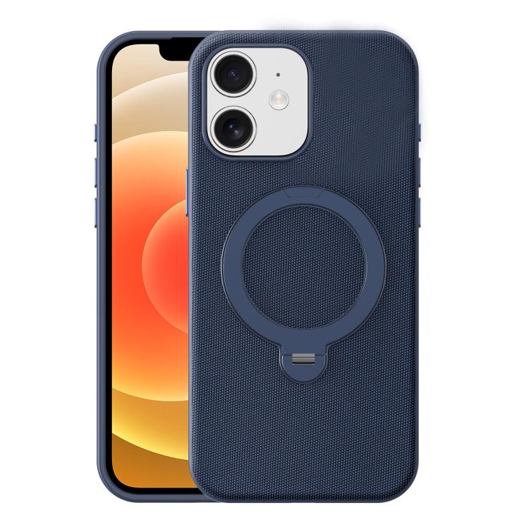 Custodia magnetica per telefono Tech Fabric con supporto girevole a 360°., For iPhone 13, For iPhone 12, For iPhone 12 Pro Max, For iPhone 12 Pro
