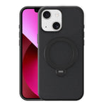 Custodia magnetica per telefono Tech Fabric con supporto girevole a 360°., For iPhone 13, For iPhone 12, For iPhone 12 Pro Max, For iPhone 12 Pro