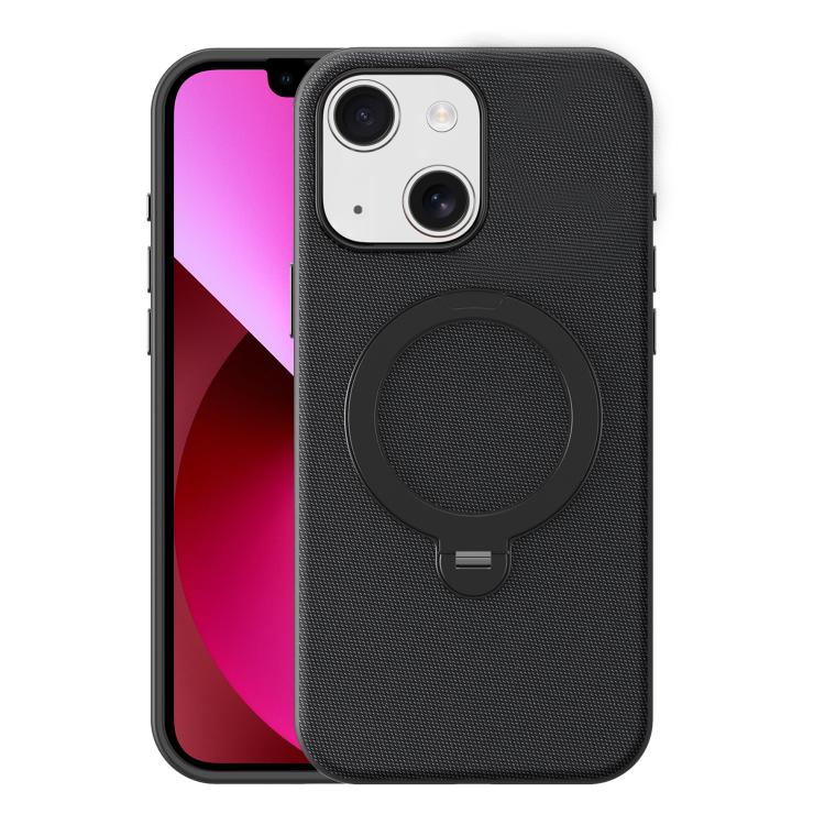 Custodia magnetica per telefono Tech Fabric con supporto girevole a 360°., For iPhone 13, For iPhone 12, For iPhone 12 Pro Max, For iPhone 12 Pro