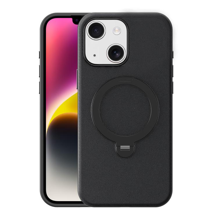 Custodia magnetica per telefono Tech Fabric con supporto girevole a 360°., For iPhone 15 Pro Max, For iPhone 15 Pro, For iPhone 15, For iPhone 14