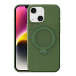 Custodia magnetica per telefono Tech Fabric con supporto girevole a 360°., For iPhone 15 Pro Max, For iPhone 15 Pro, For iPhone 15, For iPhone 14