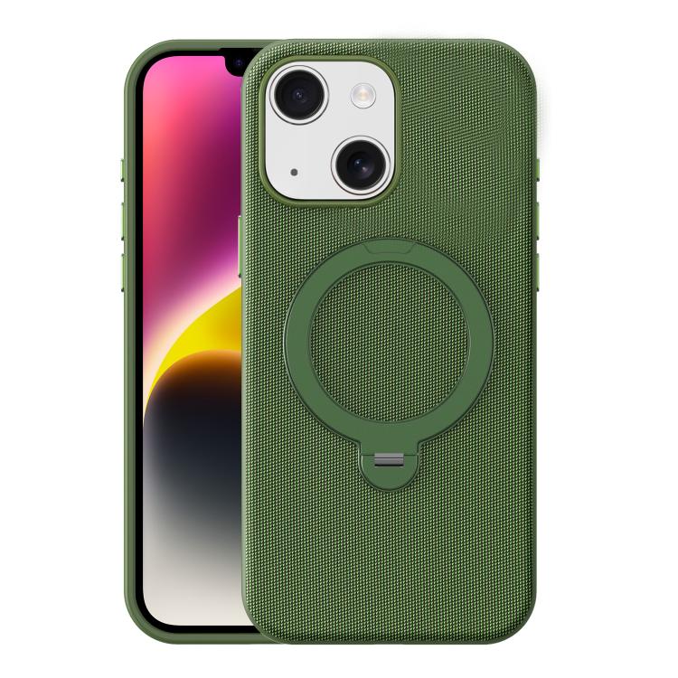 Custodia magnetica per telefono Tech Fabric con supporto girevole a 360°., For iPhone 15 Pro Max, For iPhone 15 Pro, For iPhone 15, For iPhone 14