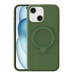 Custodia magnetica per telefono Tech Fabric con supporto girevole a 360°., For iPhone 15 Pro Max, For iPhone 15 Pro, For iPhone 15, For iPhone 14