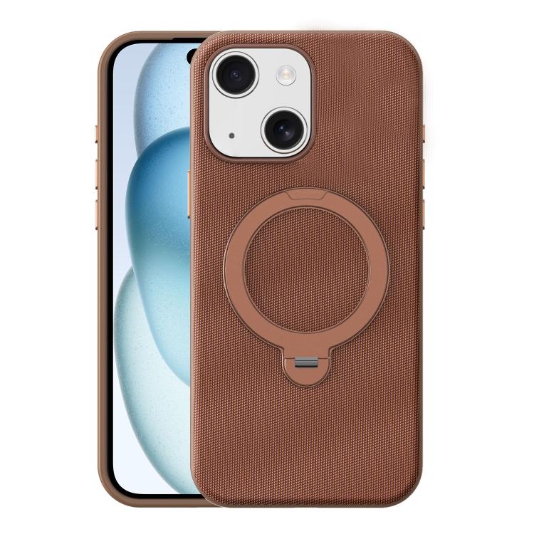 Custodia magnetica per telefono Tech Fabric con supporto girevole a 360°., For iPhone 15 Pro Max, For iPhone 15 Pro, For iPhone 15, For iPhone 14