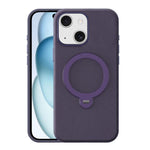 Custodia magnetica per telefono Tech Fabric con supporto girevole a 360°., For iPhone 15 Pro Max, For iPhone 15 Pro, For iPhone 15, For iPhone 14