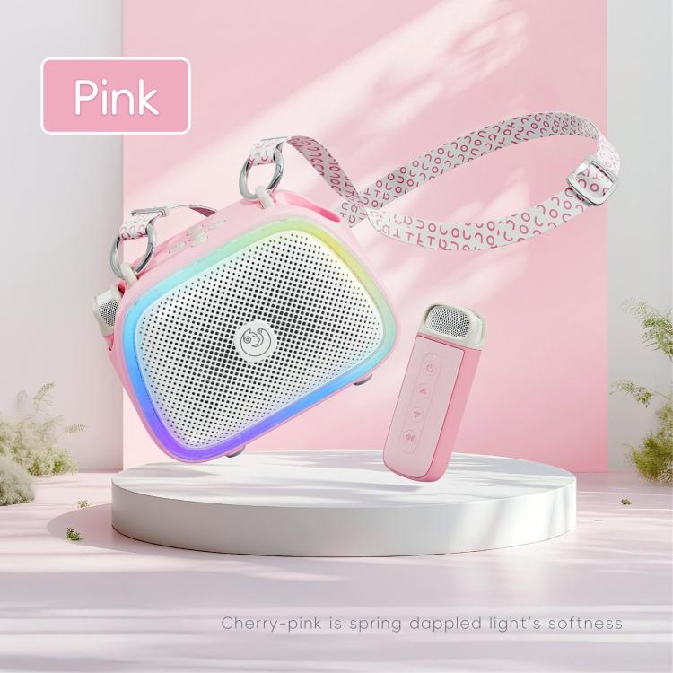 Altoparlante wireless portatile per karaoke C22 con microfono e tracolla
