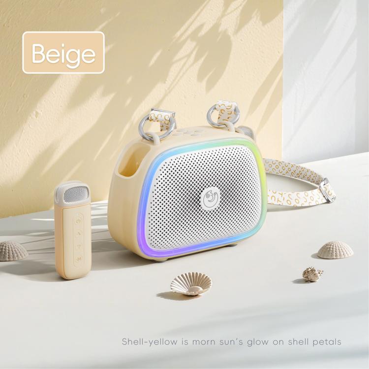Altoparlante wireless portatile per karaoke C22 con microfono e tracolla