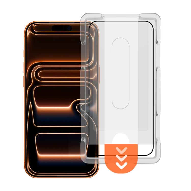 Pellicola protettiva in vetro temperato LeReach CF Series PureTab Version HD per telefoni cellulari., For iPhone 17e / 16e / 13 / 13 Pro / 14, For iPhone 17 Pro Max, For iPhone 16 Pro Max
