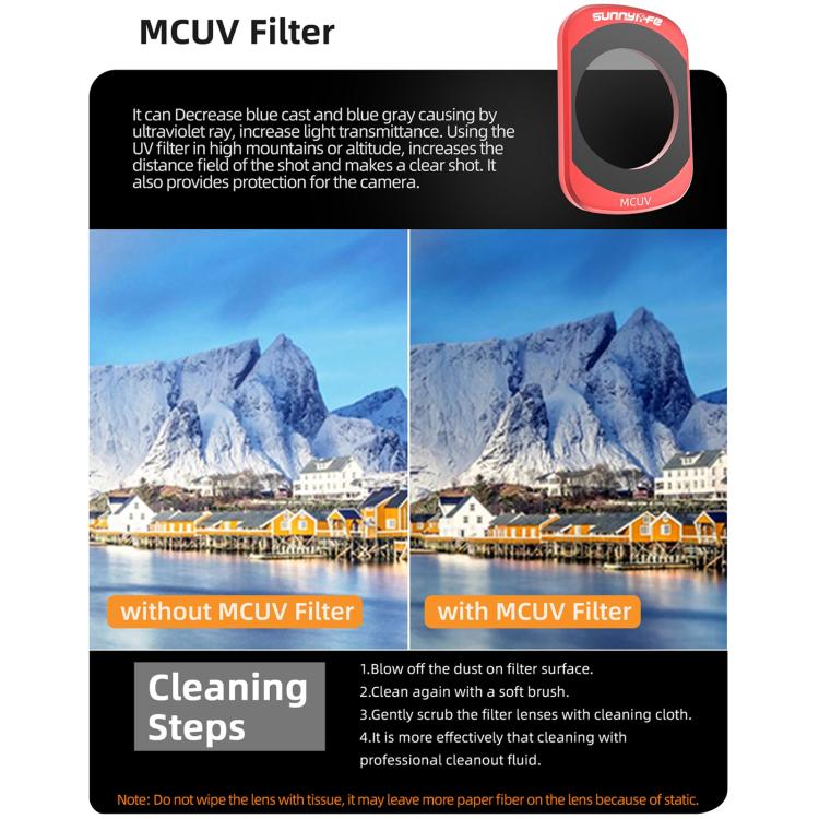 Filtro magnetico in metallo Sunnylife per obiettivo della fotocamera DJI OSMO Pocket 3., MCUV, CPL, ND8, ND16, ND32, ND64, Black Mist 1/4, 3 in 1 Shadow Filter Set, 3 in 1 Portrait Filter Set, 3 in 1 CPL ND8/16, 3 in 1 Protective Filter Set            ...