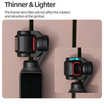 Filtro magnetico in metallo Sunnylife per obiettivo della fotocamera DJI OSMO Pocket 3., MCUV, CPL, ND8, ND16, ND32, ND64, Black Mist 1/4, 3 in 1 Shadow Filter Set, 3 in 1 Portrait Filter Set, 3 in 1 CPL ND8/16, 3 in 1 Protective Filter Set            ...
