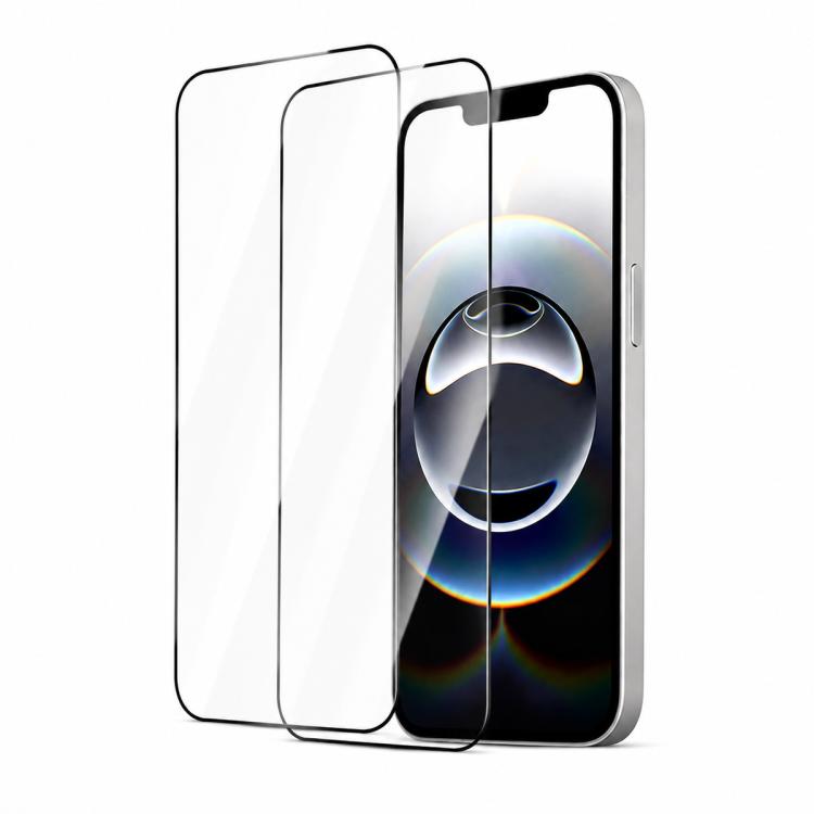 Set di 2 pellicole protettive in vetro temperato HD LeReach CF Series PureTab Version per smartphone., For iPhone 17e / 16e / 13 / 13 Pro / 14, For iPhone 17 Pro Max, For iPhone 16 Pro Max