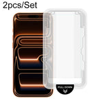 Set di 2 pellicole protettive in vetro temperato HD LeReach CF Series PureTab Version per smartphone., For iPhone 17e / 16e / 13 / 13 Pro / 14, For iPhone 17 Pro Max, For iPhone 16 Pro Max
