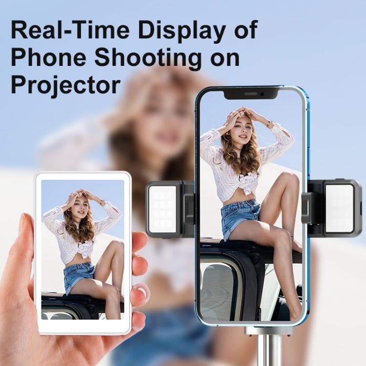 RK-Y40i Proiettore per selfie wireless magnetico a sfioramento per cellulari