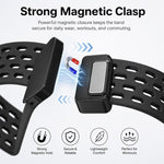 Confezione da 5 cinturini per orologio in silicone con chiusura magnetica xDfind, For Apple Watch 42 / 44 / 45 / 46 / 49mm, For Apple Watch 38 / 40 / 41 / S11 42mm