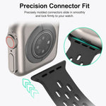 Confezione da 5 cinturini per orologio in silicone con chiusura magnetica xDfind, For Apple Watch 42 / 44 / 45 / 46 / 49mm, For Apple Watch 38 / 40 / 41 / S11 42mm