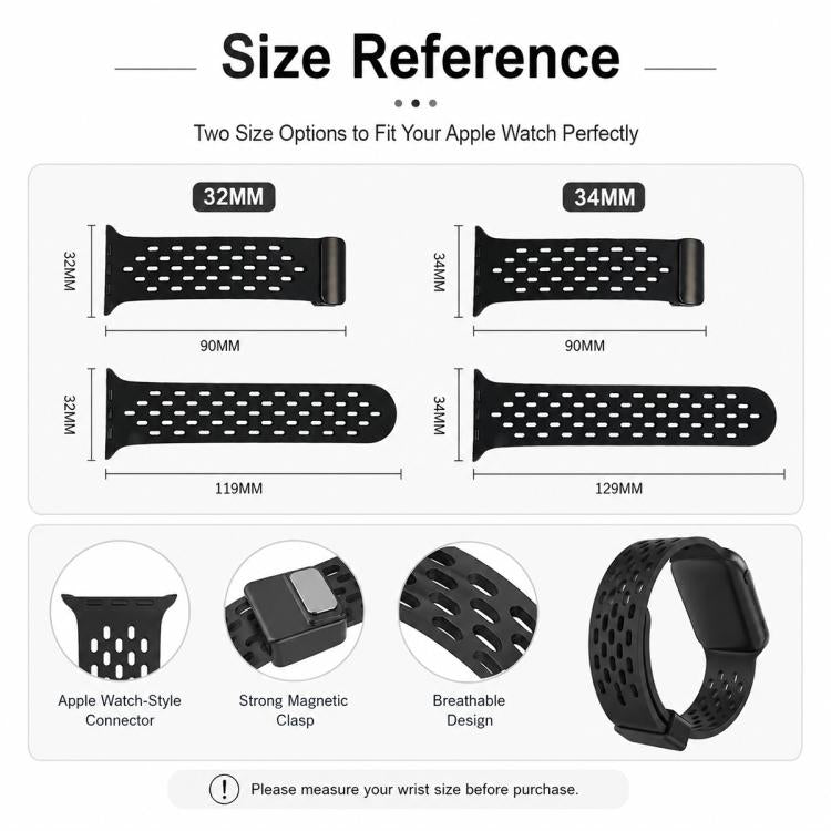 Confezione da 5 cinturini per orologio in silicone con chiusura magnetica xDfind, For Apple Watch 42 / 44 / 45 / 46 / 49mm, For Apple Watch 38 / 40 / 41 / S11 42mm