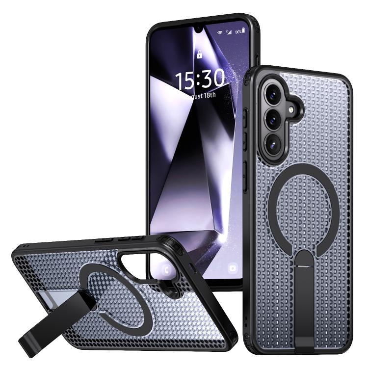 Custodia per telefono con supporto MagSafe e sistema di raffreddamento a nido d'ape., For Galaxy A57 5G, For Galaxy A37 5G, For Galaxy A14 4G / 5G
