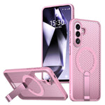 Custodia per telefono con supporto MagSafe e sistema di raffreddamento a nido d'ape., For Galaxy A57 5G, For Galaxy A37 5G, For Galaxy A14 4G / 5G