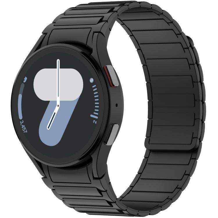 Cinturino per orologio magnetico in silicone con tre perline, For Galaxy Watch 7 / 6 / 5 / 4