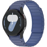 Cinturino per orologio magnetico in silicone con tre perline, For Galaxy Watch 7 / 6 / 5 / 4