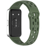 Cinturino per orologio in TPU traspirante con motivo a nido d'ape., For Huawei Band 10 / 9 / 8