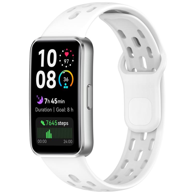 Cinturino per orologio in TPU traspirante con motivo a nido d'ape., For Huawei Band 10 / 9 / 8