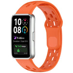 Cinturino per orologio in TPU traspirante con motivo a nido d'ape., For Huawei Band 10 / 9 / 8