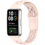 Cinturino per orologio in TPU traspirante con motivo a nido d'ape., For Huawei Band 10 / 9 / 8