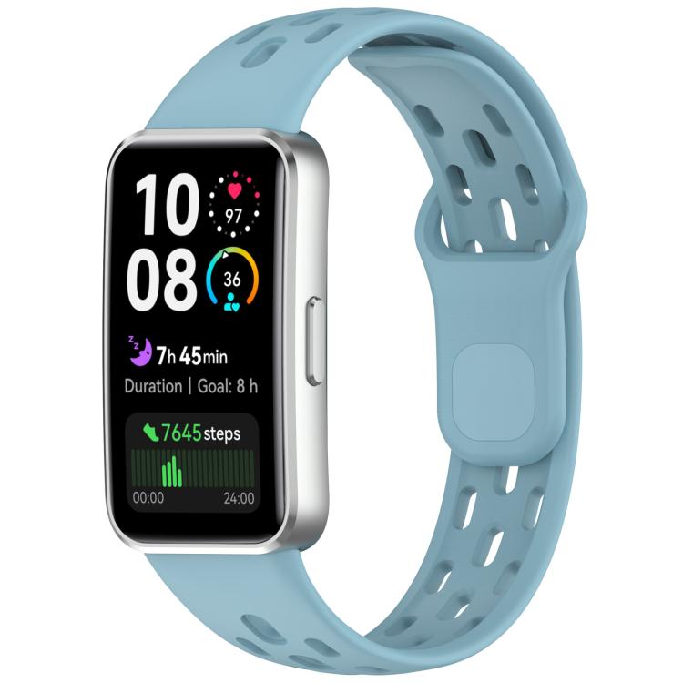Cinturino per orologio in TPU traspirante con motivo a nido d'ape., For Huawei Band 10 / 9 / 8