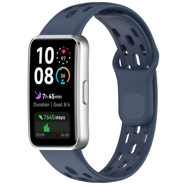 Cinturino per orologio in TPU traspirante con motivo a nido d'ape., For Huawei Band 10 / 9 / 8