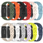 Cinturino per orologio in TPU traspirante con motivo a nido d'ape., For Huawei Band 10 / 9 / 8