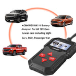KONNWEI KW210 Test batteria per auto Rilevatore capacità resistenza batteria, KW210