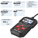 KONNWEI KW210 Test batteria per auto Rilevatore capacità resistenza batteria, KW210