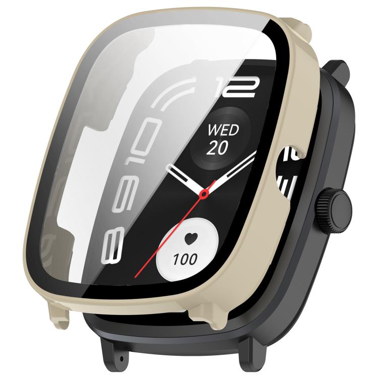 Pellicola in vetro temperato integrata nella custodia protettiva per orologio in PC, For Xiaomi Haylou RS5