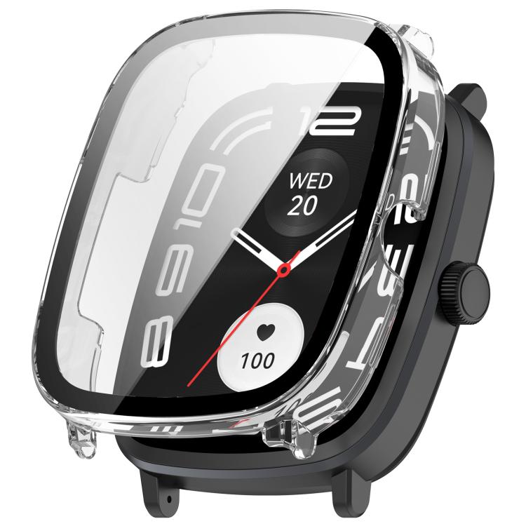 Pellicola in vetro temperato integrata nella custodia protettiva per orologio in PC, For Xiaomi Haylou RS5