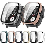 Pellicola in vetro temperato integrata nella custodia protettiva per orologio in PC, For Xiaomi Haylou RS5