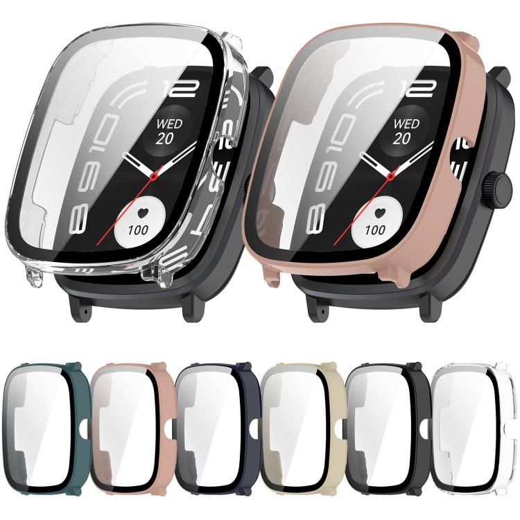 Pellicola in vetro temperato integrata nella custodia protettiva per orologio in PC, For Xiaomi Haylou RS5