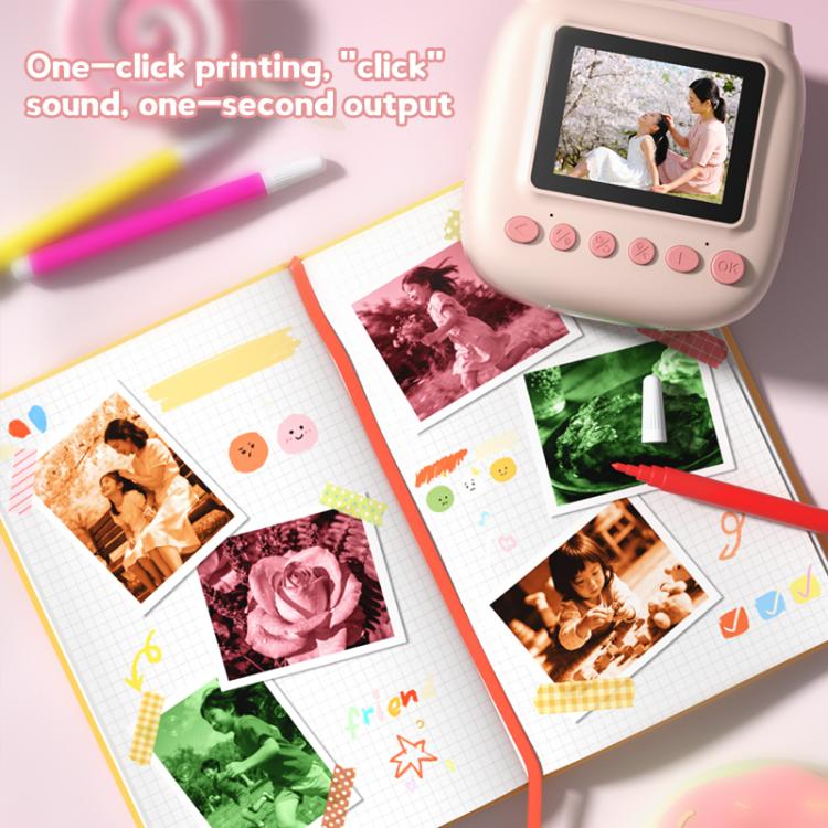 Fotocamera per bambini JJR/C C40 con schermo a colori IPS da 2,4 pollici e funzione di stampa.
