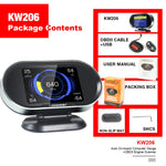 KONNWEI KW206 Scanner guasti auto 2 in 1 OBDII / EOBD12V + monitor LCD da 3,5 pollici, KW206