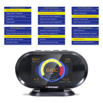 KONNWEI KW206 Scanner guasti auto 2 in 1 OBDII / EOBD12V + monitor LCD da 3,5 pollici, KW206