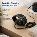 Per il caricabatterie portatile per smartwatch WHOOP 5.0 Lunghezza: 1 m, USB-A Interface, USB-C / Type-C Interface