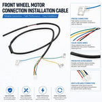 Cavo di installazione per il collegamento del motore della ruota anteriore dello scooter elettrico, For Xiaomi Mijia M365 Pro / Pro 2 / 1S