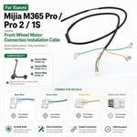 Cavo di installazione per il collegamento del motore della ruota anteriore dello scooter elettrico, For Xiaomi Mijia M365 Pro / Pro 2 / 1S