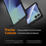 Custodia per telefono in vera pelle verniciata a spruzzo con pellicola HD integrata., For Galaxy Z Flip7 5G