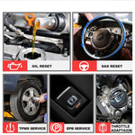 KONNWEI KW350 OBDII 12V Rilevatore di diagnostica per auto con schermo in bianco e nero da 2 pollici V007 per Audi / Volkswagen, KW350