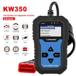 KONNWEI KW350 OBDII 12V Rilevatore di diagnostica per auto con schermo in bianco e nero da 2 pollici V007 per Audi / Volkswagen, KW350