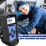 KONNWEI KW350 OBDII 12V Rilevatore di diagnostica per auto con schermo in bianco e nero da 2 pollici V007 per Audi / Volkswagen, KW350