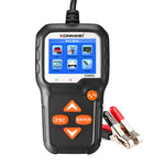 KONNWEI KW650 Rilevatore per tosaerba a batteria per auto e moto 6V-12V con display a colori da 2,4 pollici e grafico della forma d'onda, KW650