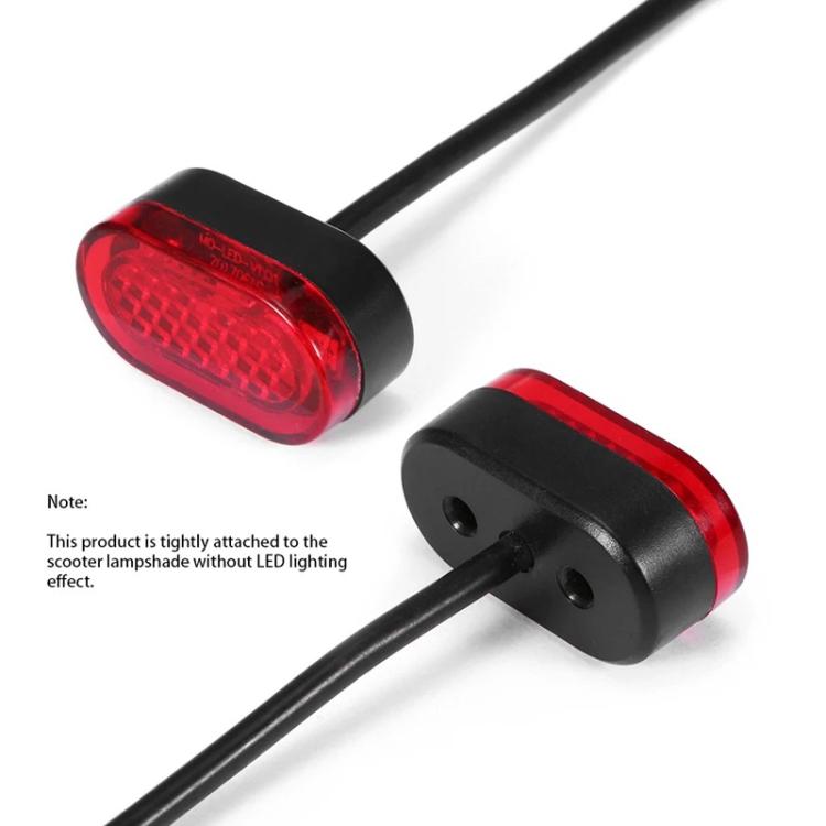 Copertura per luce posteriore del parafango dello scooter elettrico con viti, For Xiaomi Mijia M365